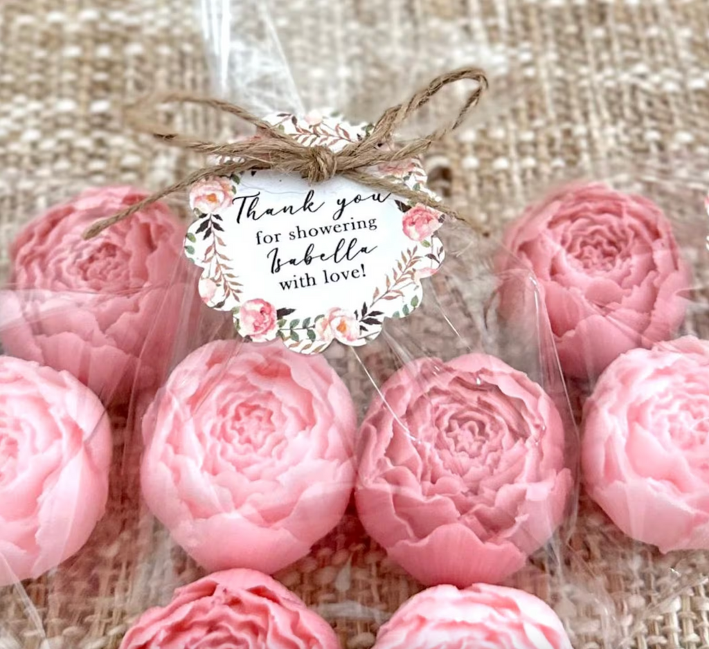 Peony Soap Favors - Handmade by Glory Party