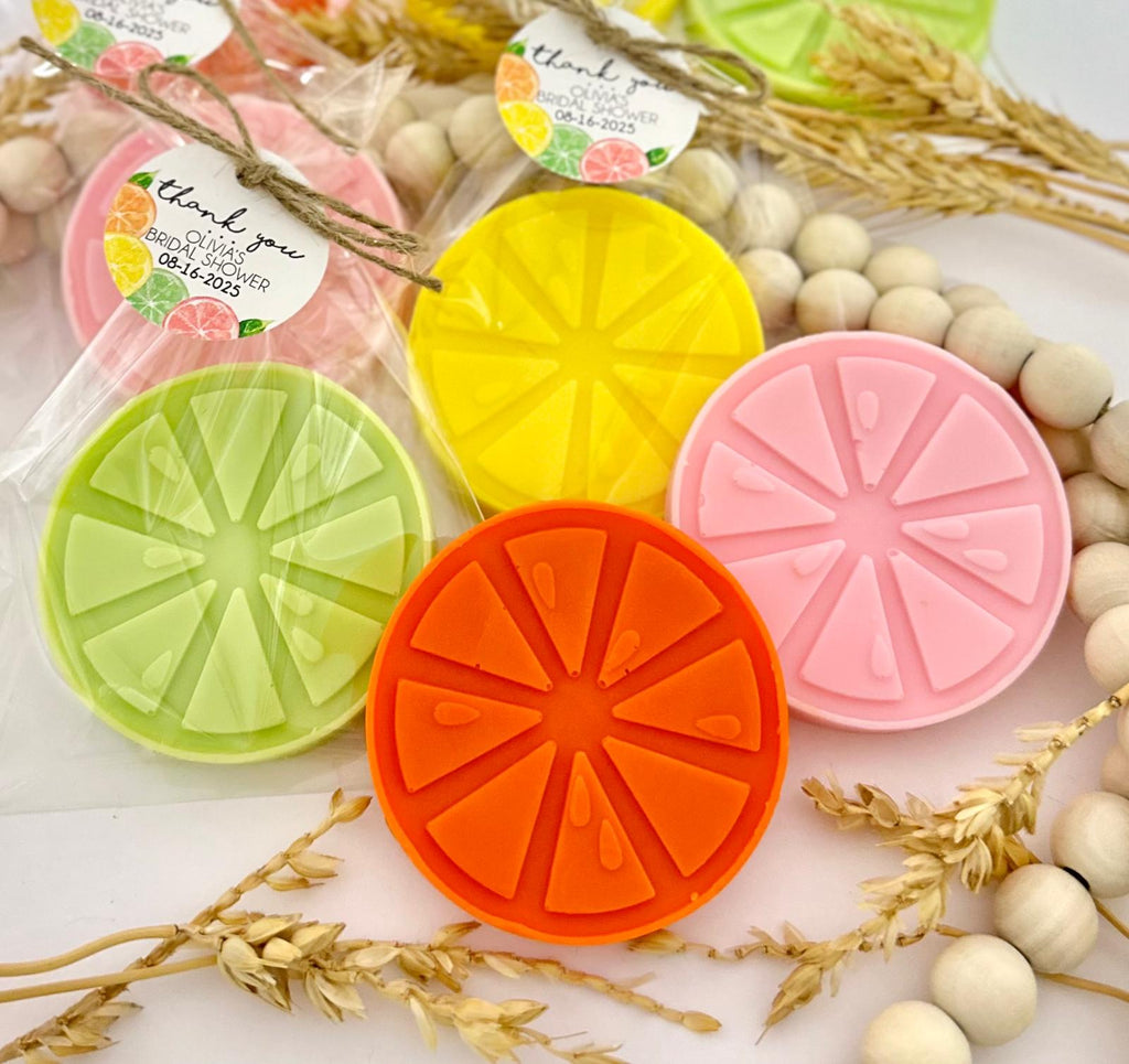 Citrus Slice Soap Favors - Bridal Shower Party Decor, She Found Her Ma ...
