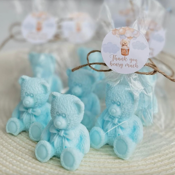 Teddy bear hot sale soap baby