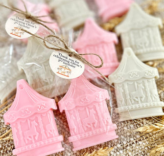 Carousel Soap Favors - Pink Carnival Party Decor, Boho Kids Birthday Favors for Guests Girl, Baby Shower Amusement Park Gift Party