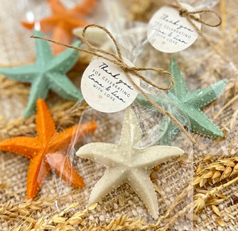 Star Soap Favors - Coastal Beach Ocean Theme, Baby Shower Fall, Autumn Thanksgiving, House Bathroom Decor, Birthday Party Thank You Gifts