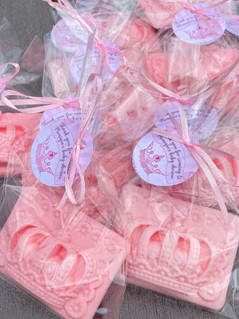 Princess Baby Shower Favors - Girl Princess Baby Shower Decorations Girl Soap Prince Baby Shower Soap Favor Girl Baby Girl Shower Crown Soap