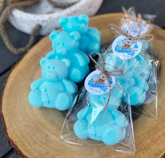 Teddy Bear Soap Favors - Bear Baby Shower Decorations Boy Girl, Teddy Bear Soap Gift, Beary First Birthday Decor, Thank You Beary Much Favor