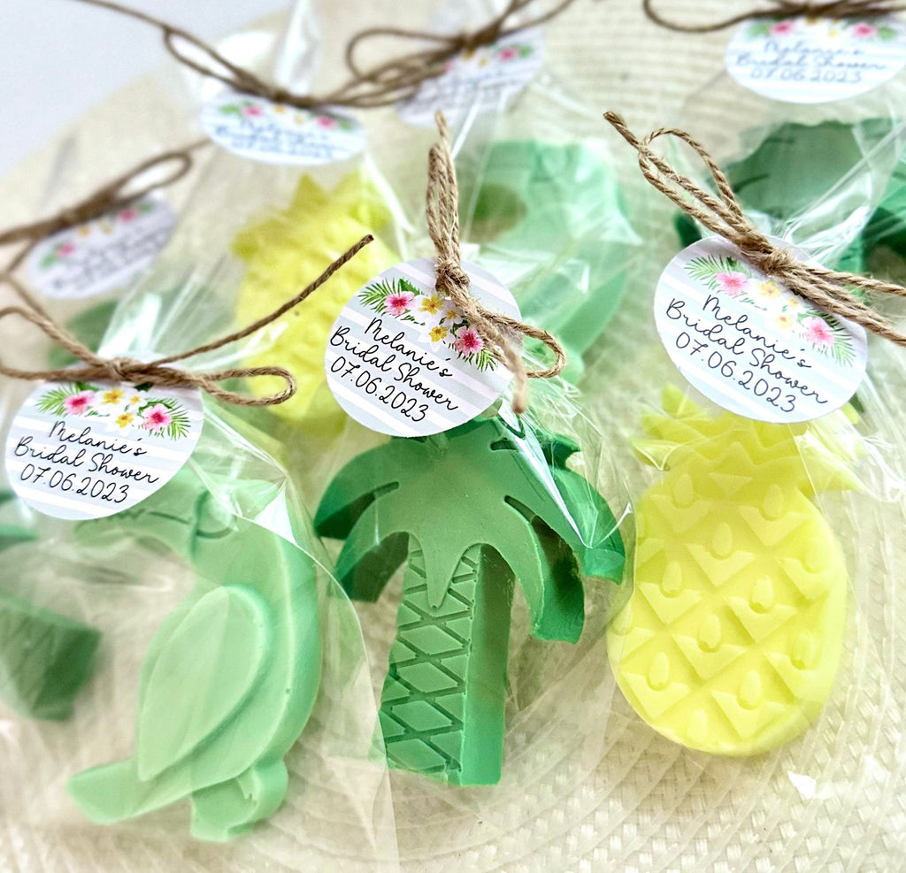 Tropical Party Favors - Beach Summer Hawaiian Baby Shower Decorations ...