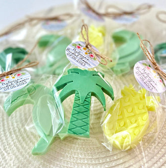 Tropical Party Favors - Beach Summer Hawaiian Baby Shower Decorations, Pineapple Bridal Shower Wedding, Vacation Aloha Birthday Theme
