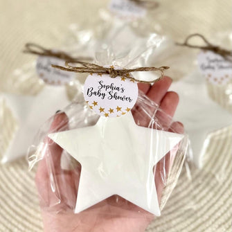 Star Soap Favors - Twinkle Little Star Baby Shower Girl Boy, Over the Moon Bridal Shower Birthday Decoration, 4th Fourth of July Celebration