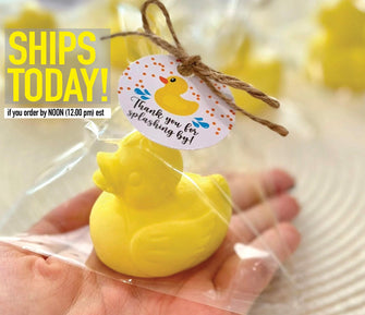 Rubber Duck SOAP Favors - Duck Baby Shower Favors, Duck Birthday Decor Party Favors, Pool Party Kids Birthday, Girl Boy Summer Guest Gift