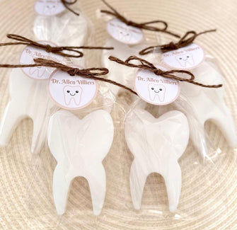 Big Tooth Hand Soaps --- Dental Gift, Hygiene Gifts, First Tooth Party Decor Girl Boy, Dental Assistant Party Favors Decorations in Bulk