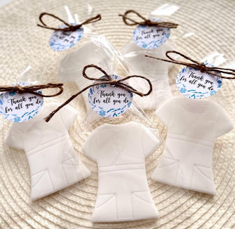 Scrub Gift Soaps - Thank You Gift Bulk, Nurse Lpn RN PA CNA Surgeon Doctor Appreciation Women Men Custom Personalized Graduation Party Favor