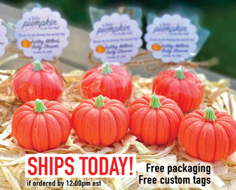 Pumpkin Soap Favors - Mini Pumpkin Baby Shower Favors Little Pumpkin Soap Baby Shower Fall Bridal Shower Pumpkin Party Favor