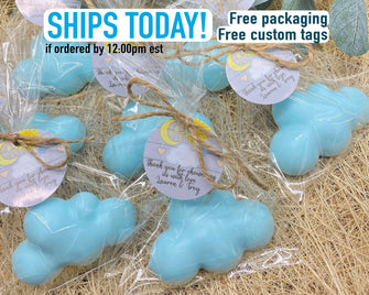 Baby Shower Cloud Soaps - Cloud Baby Shower Favor, Baby Shower Soap Favor Cloud You Are My Sunshine Party Baby Shower Decoration