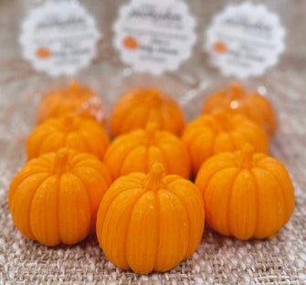 Pumpkin Soap Favors - Mini Baby Shower Favors Fall Little Halloween Party Decorations Baby Girl Boy Gender Neutral Bridal Wedding Decor Gift