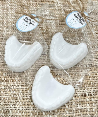 Dental Hand Soaps --- Tooth Shaped Soaps, Dentist Gift Party Favors Bulk, Assistant Grad Decor, Teeth Dental Hygiene Office Decorations