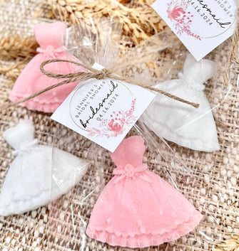 Bridesmaid Soap Gifts --- Proposal Box Bachelorette Maid of Honor Idea Personalized Wedding Day Flower Girl Bridal Shower for Guests in Bulk