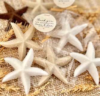 Sea Star Soap Favors - Starfish Shaped Gifts for Guests in Bulk, Nautical Under the Ocean Baby Shower Decor, Beach Sail Theme Birthday Party