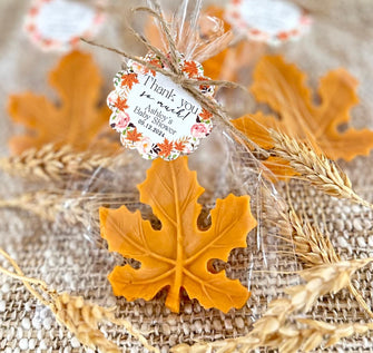 Elegant Fall Soap Favors Scented - Tree Leaf Baby Shower Bridal Halloween Party in Love Decoration Birthday Leaf Wedding Guest Gift in Bulk