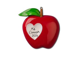 Teacher Ornament - School Gift Teacher Ornament 2024 Ornament -- Personalized