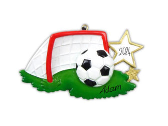 Soccer Ornament - Soccer Player Ornament Christmas Ornament 2024 Ornament -- Personalized