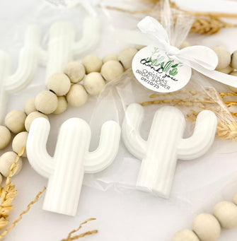 Cactus Soap Favors - Baby Shower Party, Wedding Bridal Bachelorette, Mexican Fiesta, Birthday Decor Theme, Bulk Thank You Centerpiece Gifts