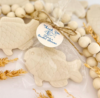 Fish Soap Party Favors - Two Less Fish Bridal Shower, Neutral Ocean Baby Shower, Two Under the Sea Kids Birthday Decor, Thank You Guest Gift