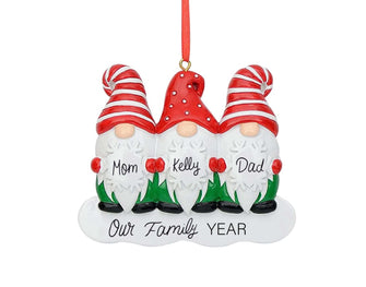Personalized Family Christmas Ornament - NEW 2025 Custom Family Ornament, Add Pets Dog Cat, Gift Christmas Tree Decoration, Modern Minimal