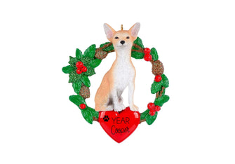 Chihuahua Ornament - Yellow Dog Pet Chihuahua Christmas Decoration, New Puppy Dog Lover Mom Dad Christmas Yellow White Dog Stocking 2025