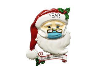 Santa Ornament - Santa Ornament 2025  -- Personalized
