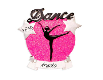 Dance Ornament - Dance Ornament 2025 Ornament -- Personalized