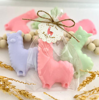 Llama Soap Favors - Baby Shower Decorations, Girl First Birthday Centerpiece, Alpaca Cactus Mexican Fiesta Theme, Bridal Bachelorette Ideas