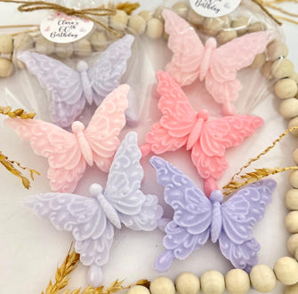 Mix Butterfly Soap Favors - Baby Shower Party Decor Girl, Bridal Theme Centerpiece, Fairy Quinceanera Pink Purple, 60 70 80th Birthday Ideas