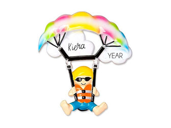 Parasailing Ornament - Parasailer Ornament Christmas Ornament 2025  -- Personalized