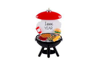 Barbeque Ornament - 2025 - Personalized