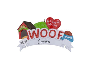 Dog Christmas Ornament - Personalized Custom Dog Ornament, New Dog New Puppy Love My Dog 2025 Dog Lover Gift, Dog Mom Christmas Holiday Gift